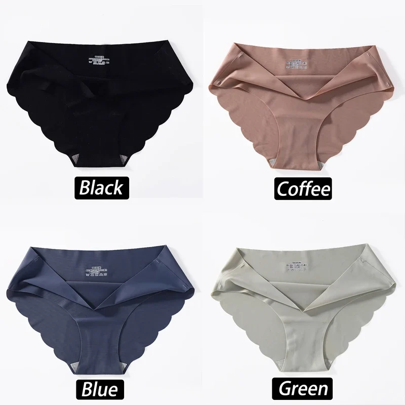 4Stk Frauen Tanga String Höschen Sexy Schlüpfer Slip Dessous Unterwäsche Panties