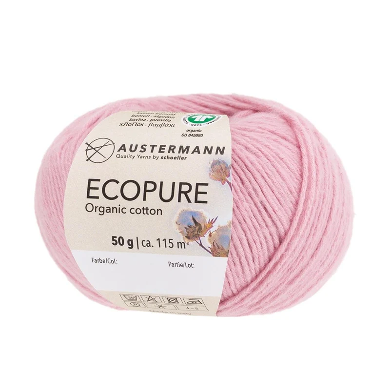 Gots Ecopure | 115 M - 50 G | 17 - Rosa