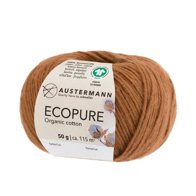 Gots Ecopure | 115 M - 50 G | 06 - Zimt
