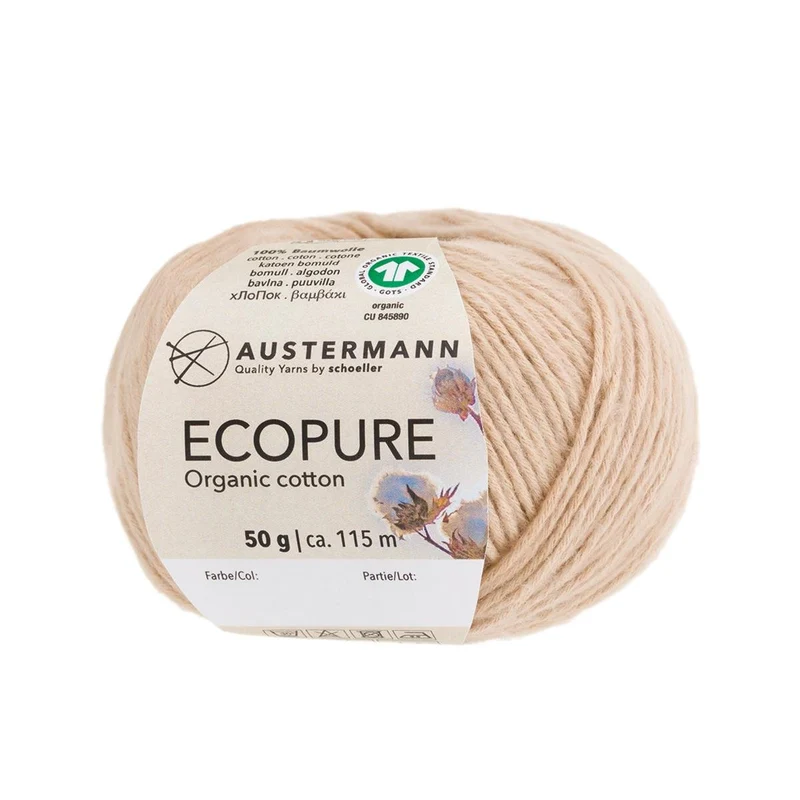 Gots Ecopure | 115 M - 50 G | 08 - Sand