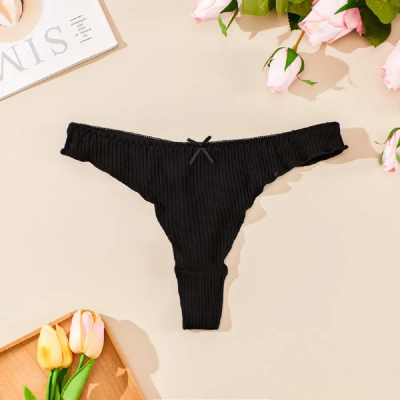 Frauen Tanga String Höschen Sexy Schlüpfer Slip Dessous Unterwäsche Panties