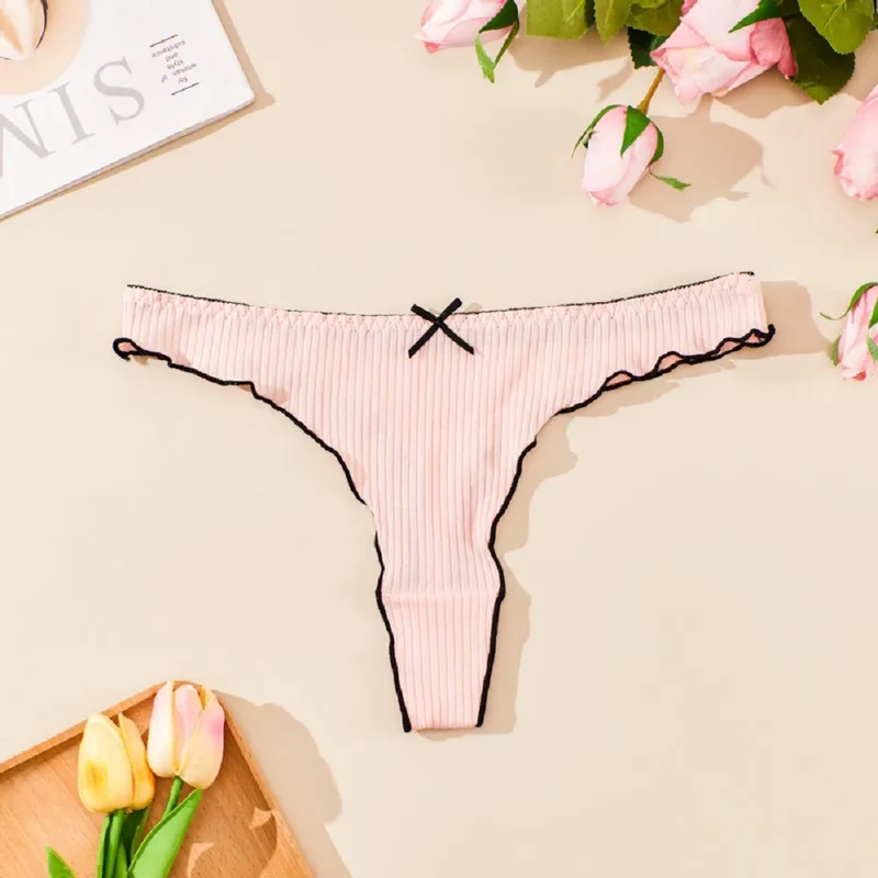 Frauen Tanga String Höschen Sexy Schlüpfer Slip Dessous Unterwäsche Panties