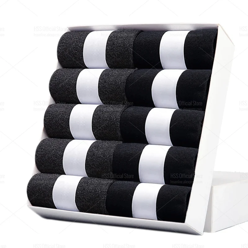 10 Paar Herren Business Baumwolle Socken Atmungsaktives Gr 38-47 Baumwollsocken