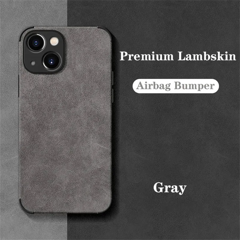LEDER Handy Hülle IPhone 15 14 13 12 Pro Max Fashion Tasche Cove Schutzhülle