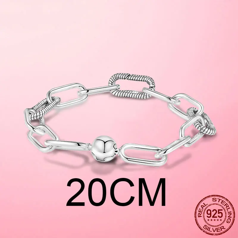 Bettelarmband Beads Sammelarmband aus 925er Silber Anhänger Charms Armband Damen