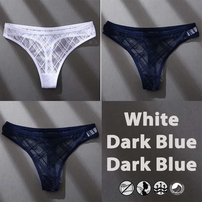 3Stk Frauen Tanga String Höschen Sexy Schlüpfer Slip Dessous Unterwäsche Panties