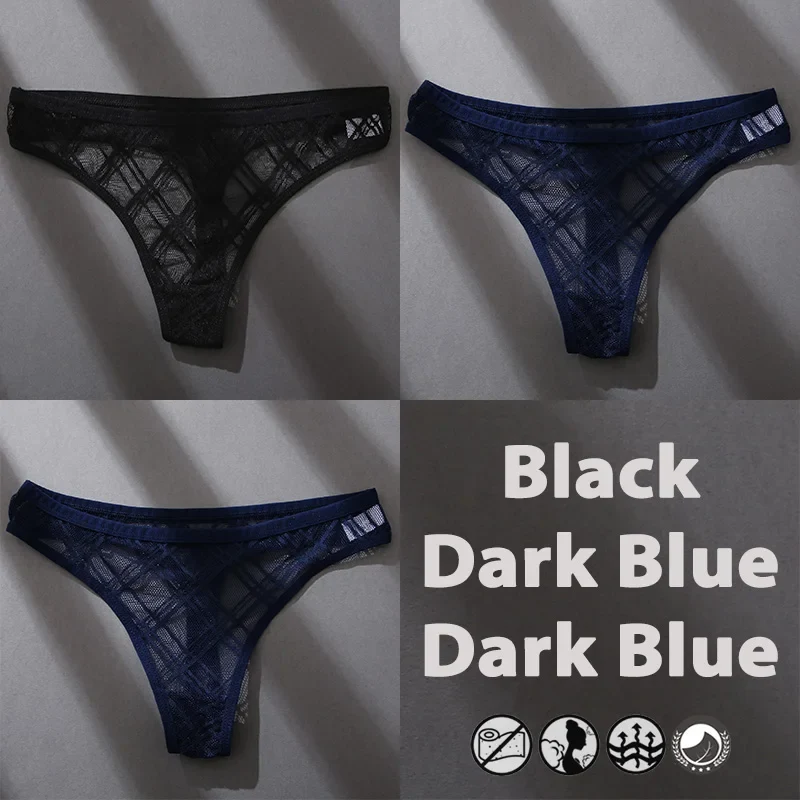 3Stk Frauen Tanga String Höschen Sexy Schlüpfer Slip Dessous Unterwäsche Panties
