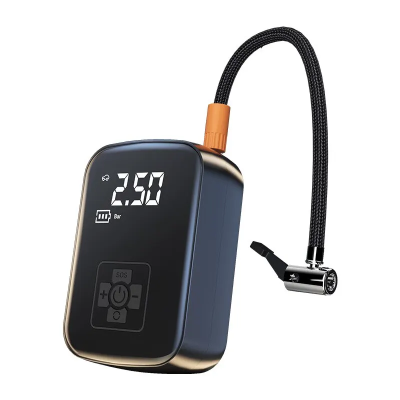 LCD Elektrische Akku Luftpumpe Auto Reifen Druckluft Fahrrad Kompressor 150 PSI