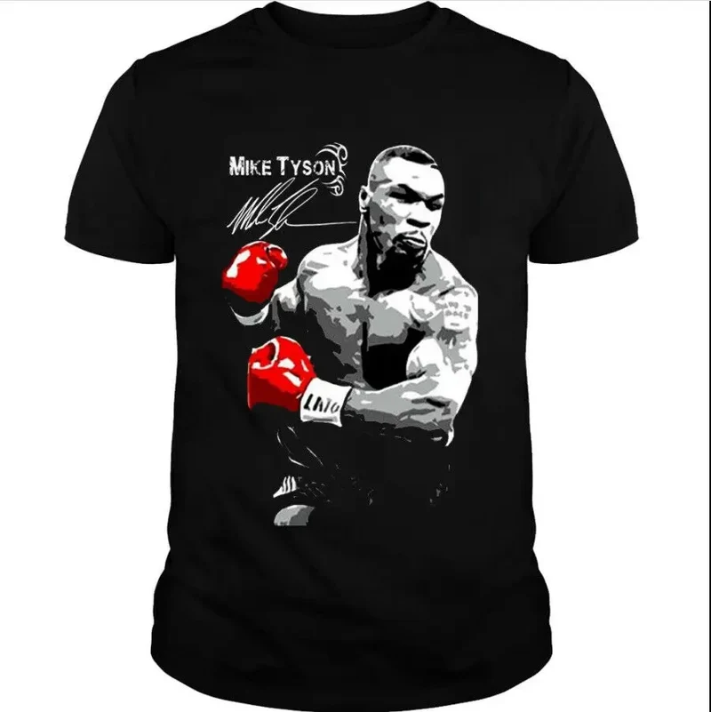 Herren Fashion Vintage Tyson T-Shirt Rundhals Unisex Sommer Streetwear Tank Top
