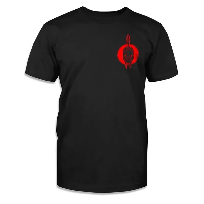 GYM Shirt Sport T-Shirt Herren Fitness Sportswear Streetwear Sparta Helm Top
