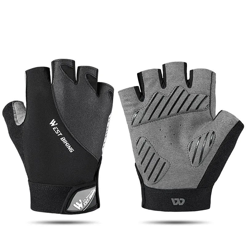 Fahrradhandschuhe Fahrrad Halbfinger Handschuhe Sport Fitness Gym Damen Herren