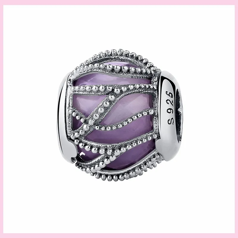 Charms Anhänger 925er Sterling Silber Armband Muranoglasperlen Damen Glas Beads