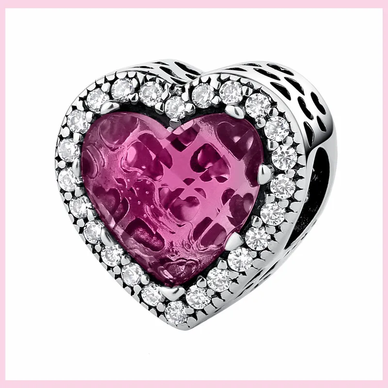 Charms Anhänger 925er Sterling Silber Armband Muranoglasperlen Damen Glas Beads