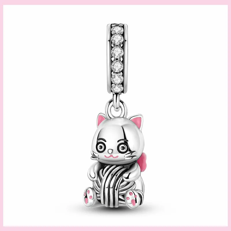 Charms Anhänger 925er Sterling Silber Armband Muranoglasperlen Damen Glas Beads