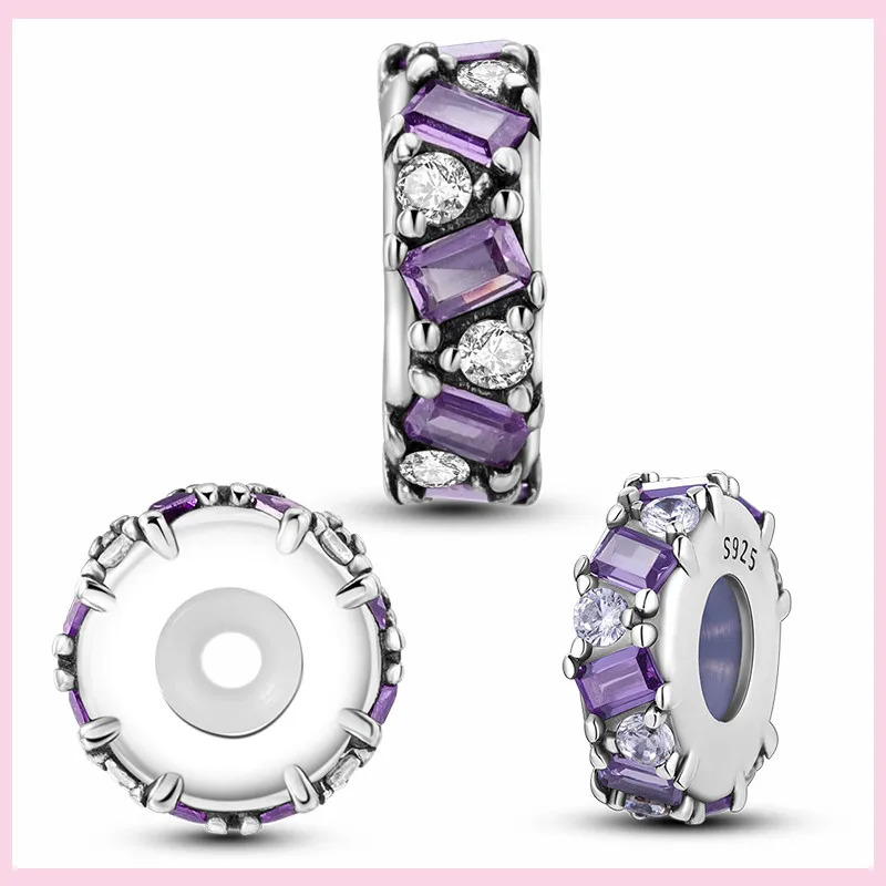 Charms Anhänger 925er Sterling Silber Armband Muranoglasperlen Damen Glas Beads