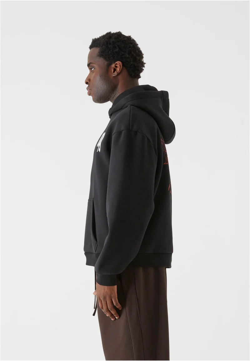 MJG Heavy Oversized Hoody Inferno Butterfly