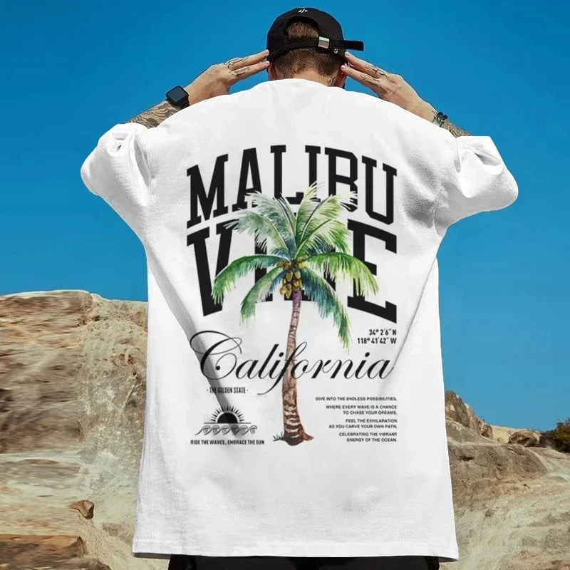 Fashion Herren Plus Size T-Shirt Rundhals Unisex Sommer Hip Hop Streetwear Top