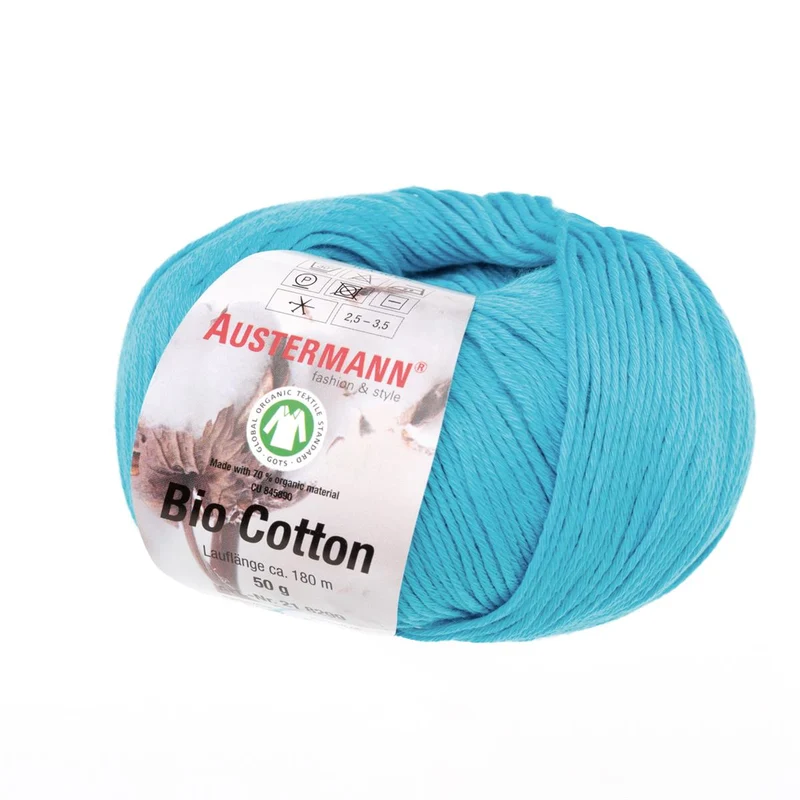Gots Bio Cotton Uni | 180 M - 50 G | 17 - Tuerkis