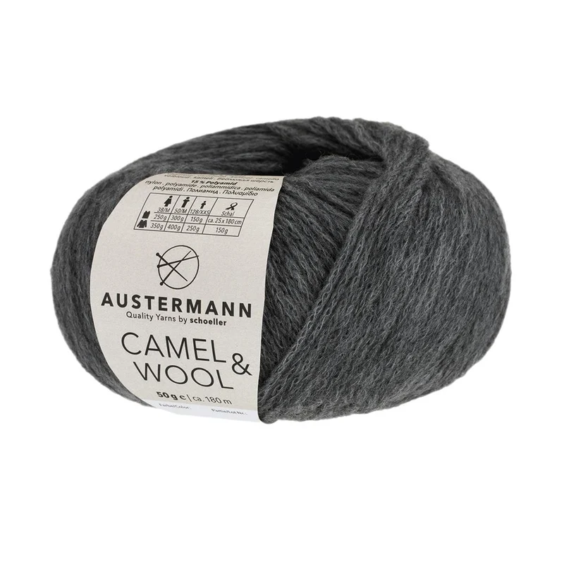 Camel&Wool | 180 M - 50G | 11 - Grau