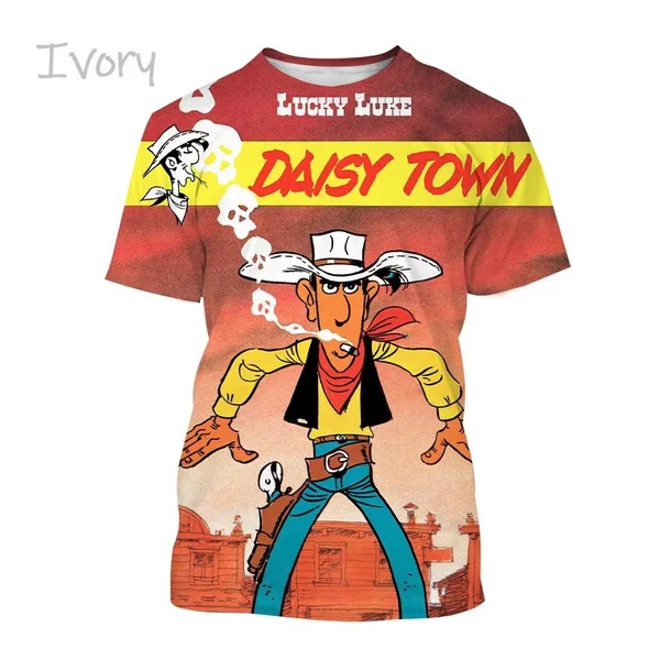 Herren Fashion Vintage 3D T-Shirt Rundhals Unisex Shirt Top Sommer Streetwear