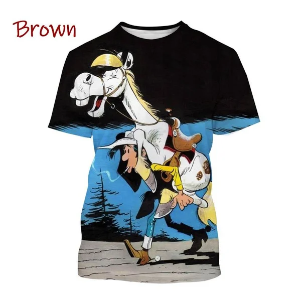 Herren Fashion Vintage 3D T-Shirt Rundhals Unisex Shirt Top Sommer Streetwear