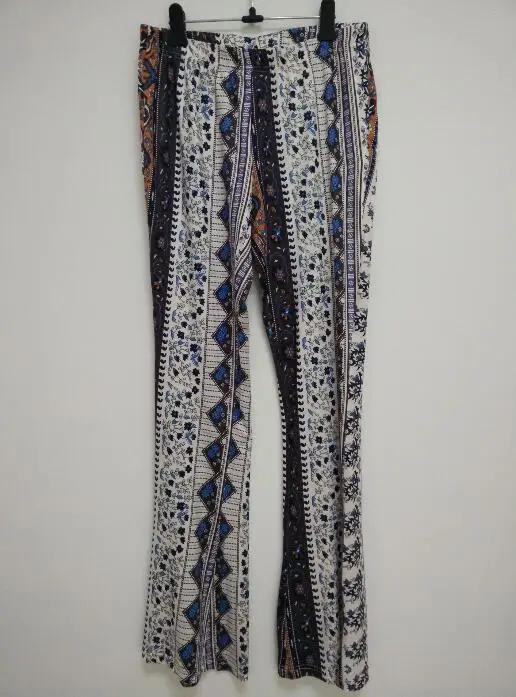 Damen Yoga Hose Bootcut Hüftjeans Schlaghose Hip Retro Flared Leggins