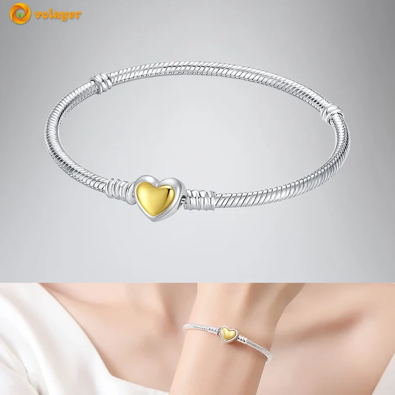 Bettelarmband Sammelarmband aus 925er Silber Sterlingsilber Charms Armband Damen
