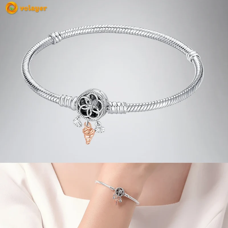 Bettelarmband Sammelarmband aus 925er Silber Sterlingsilber Charms Armband Damen
