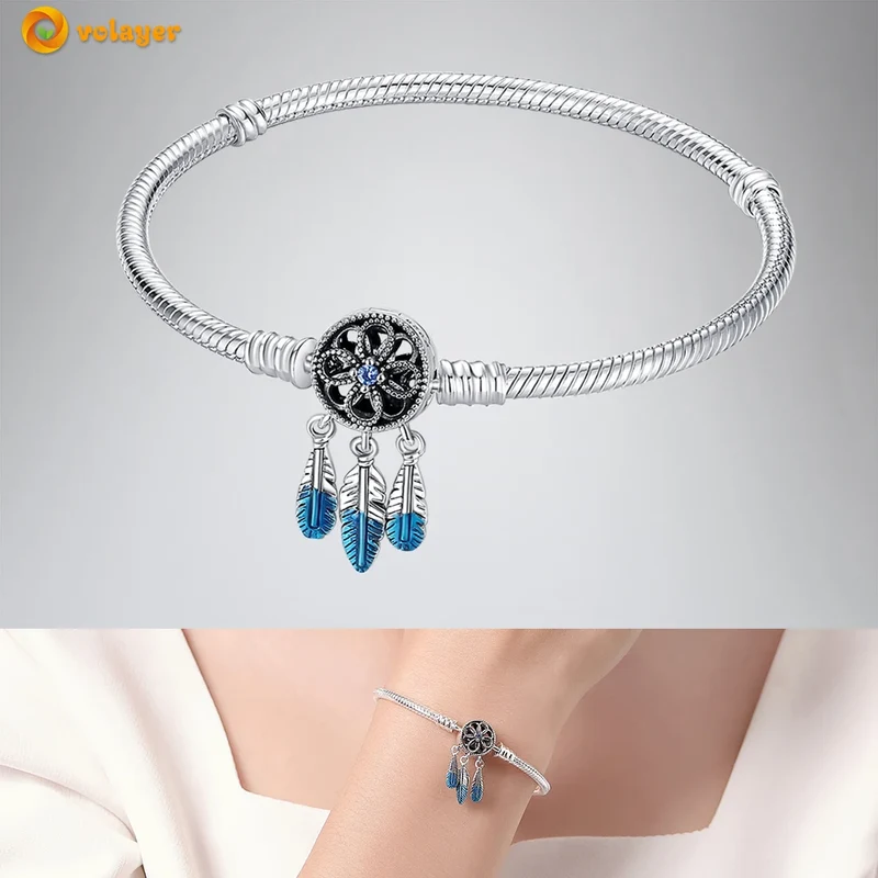 Bettelarmband Sammelarmband aus 925er Silber Sterlingsilber Charms Armband Damen