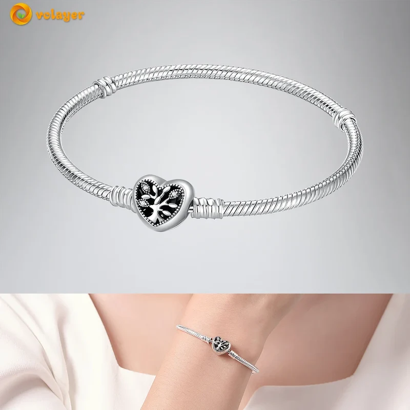 Bettelarmband Sammelarmband aus 925er Silber Sterlingsilber Charms Armband Damen