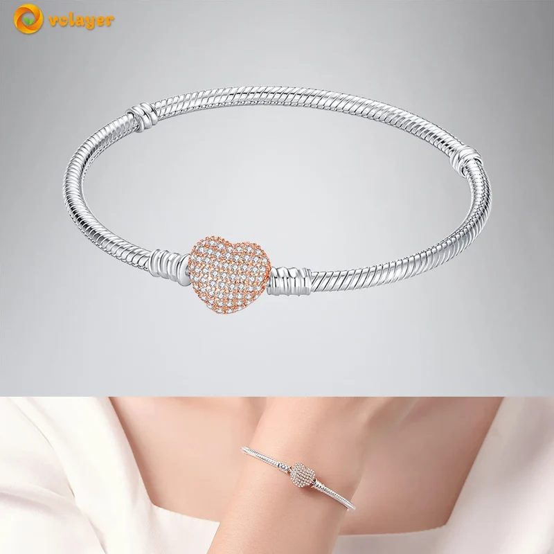 Bettelarmband Sammelarmband aus 925er Silber Sterlingsilber Charms Armband Damen