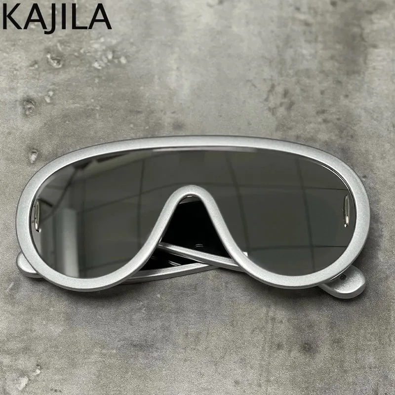 Designer Sonnenbrille Damen Herren Quadratische Übergröße Gläser Vintage UV400
