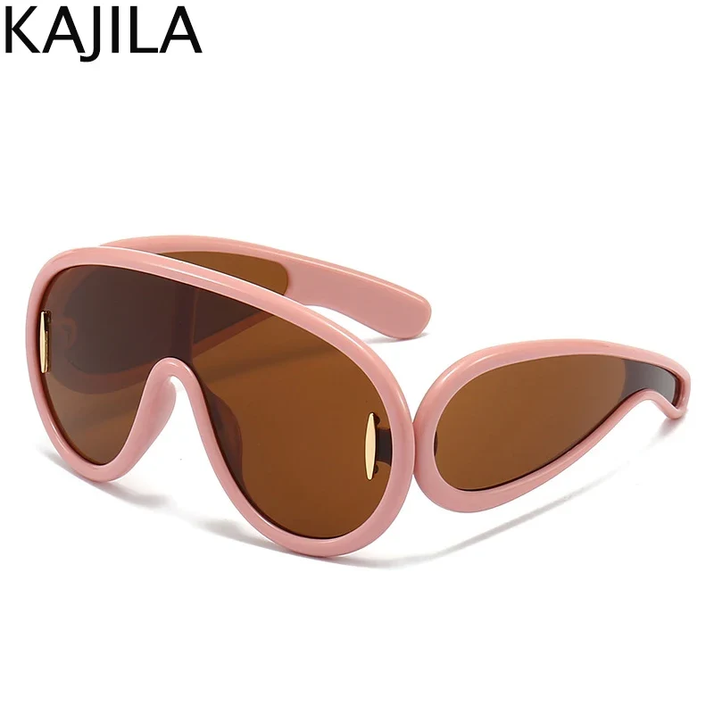 Designer Sonnenbrille Damen Herren Quadratische Übergröße Gläser Vintage UV400