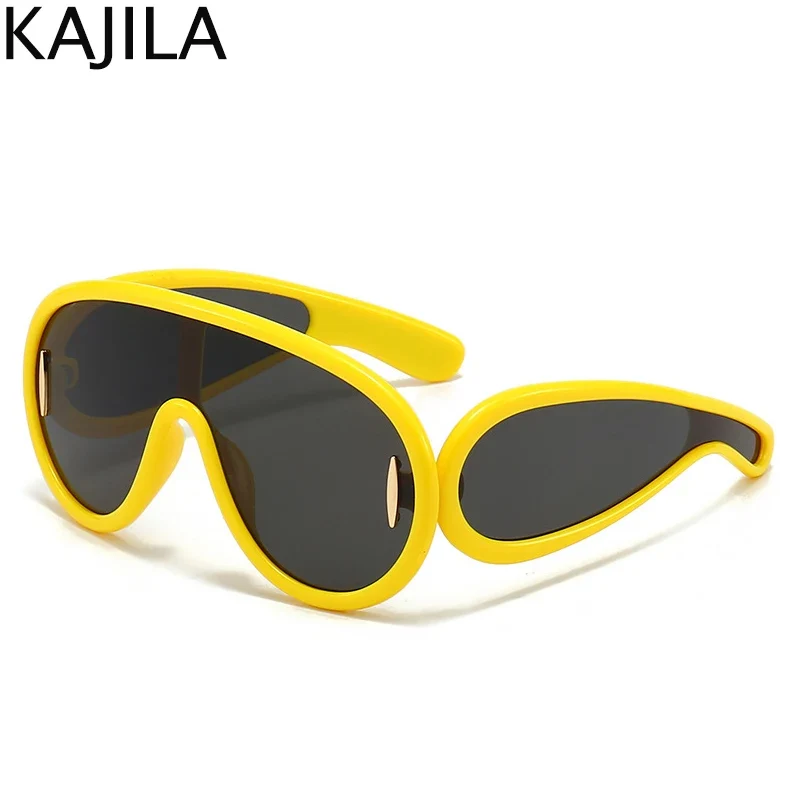 Designer Sonnenbrille Damen Herren Quadratische Übergröße Gläser Vintage UV400