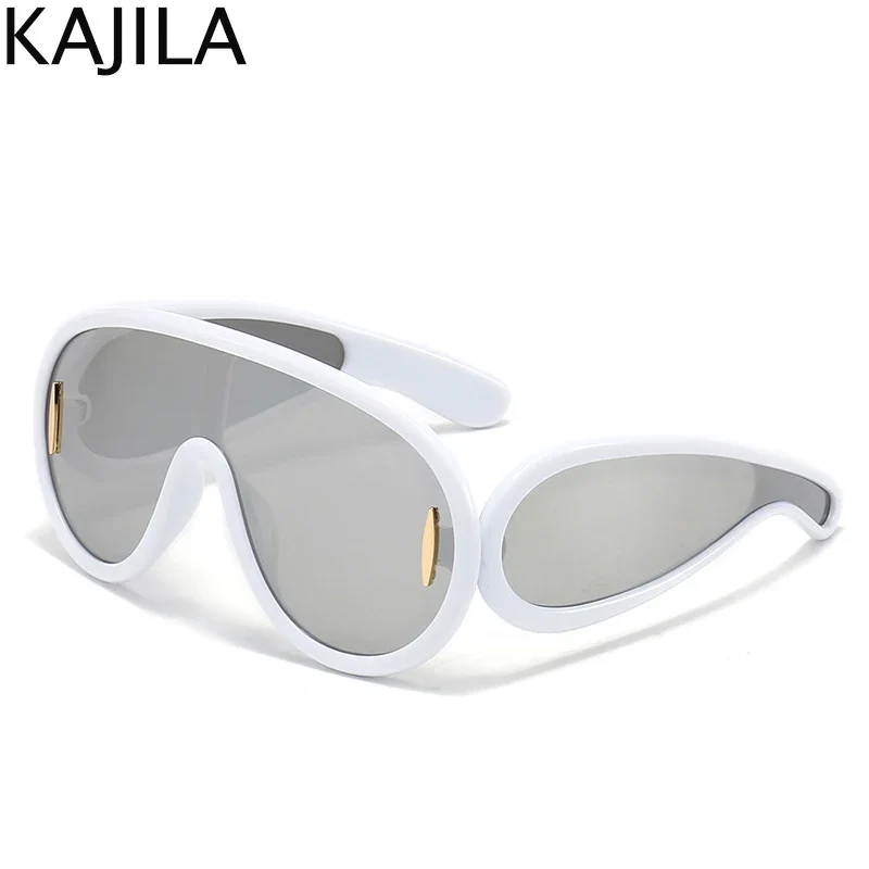 Designer Sonnenbrille Damen Herren Quadratische Übergröße Gläser Vintage UV400