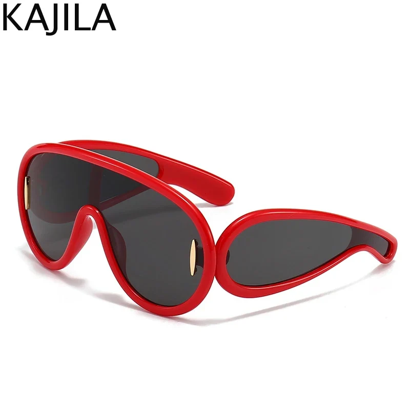 Designer Sonnenbrille Damen Herren Quadratische Übergröße Gläser Vintage UV400