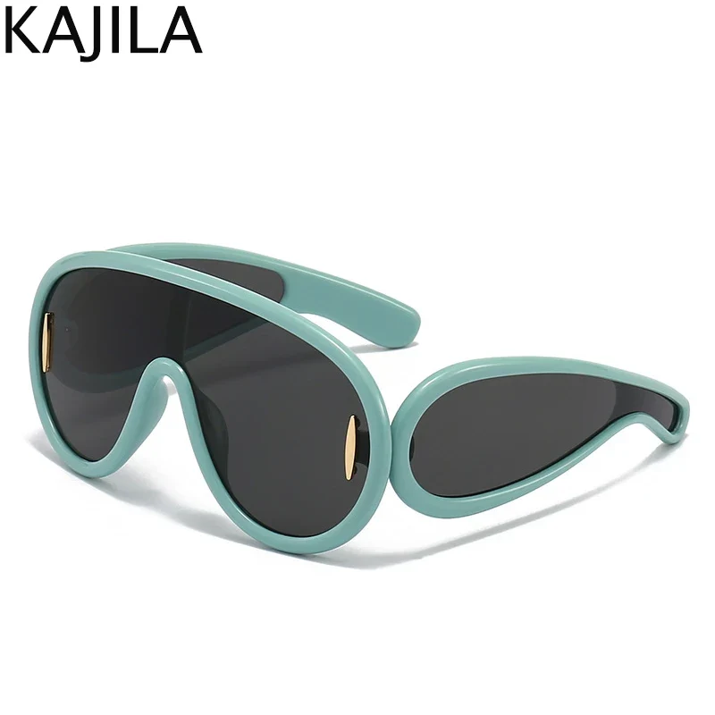 Designer Sonnenbrille Damen Herren Quadratische Übergröße Gläser Vintage UV400
