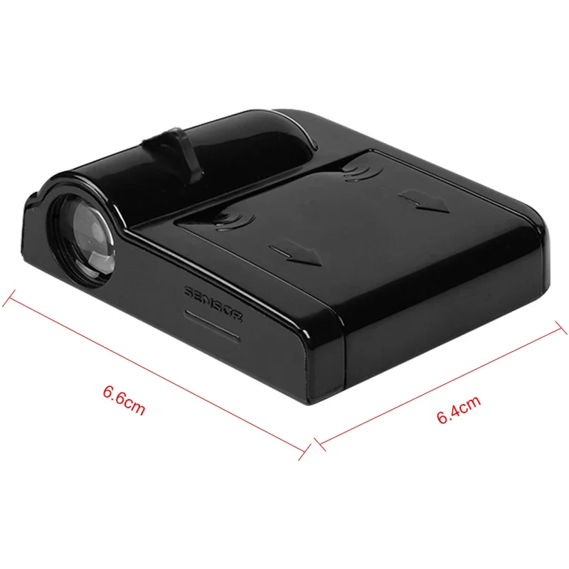 2X Kabelloses Autotürlicht LED-Auto Marken logo Projektor-Logo Willkommenslicht