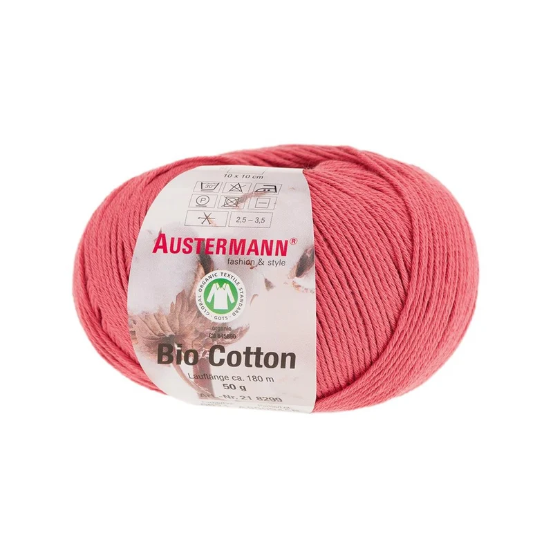 Gots Bio Cotton Uni | 180 M - 50 G | 21 - Koralle