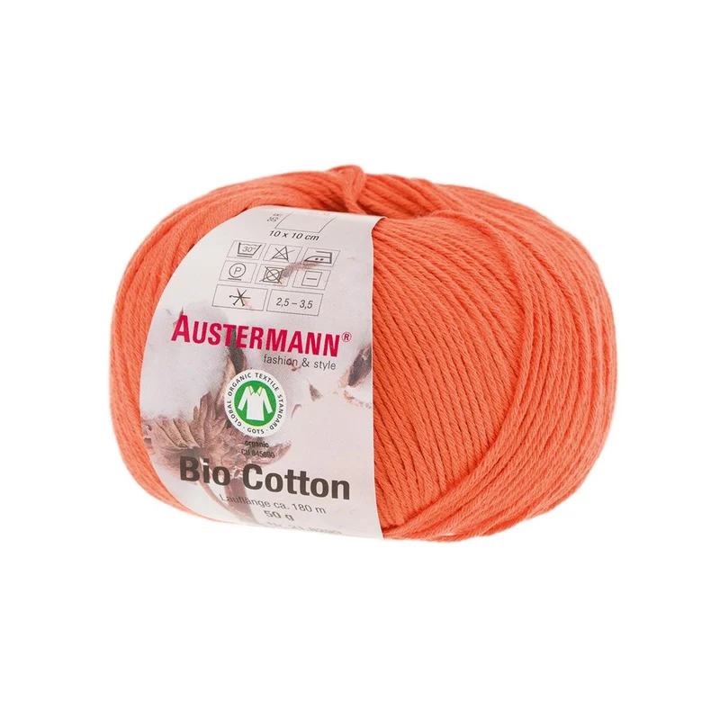 Gots Bio Cotton Uni | 180 M - 50 G | 22 - Mandarine