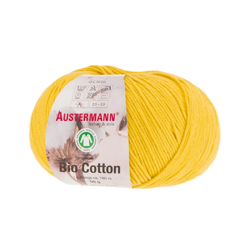 Gots Bio Cotton Uni | 180 M - 50 G | 23 - Mais