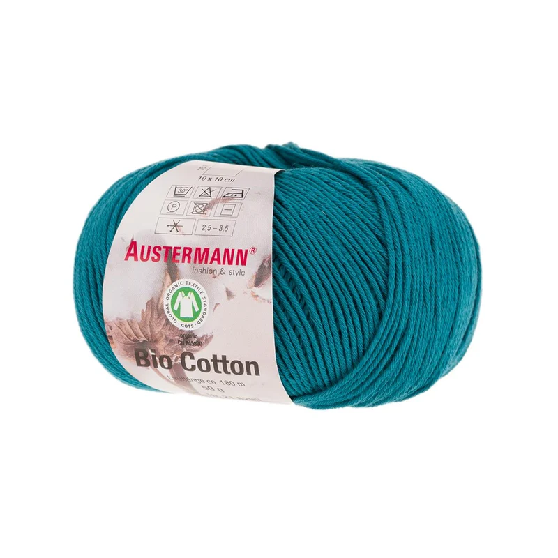 Gots Bio Cotton Uni | 180 M - 50 G | 24 - Petrol