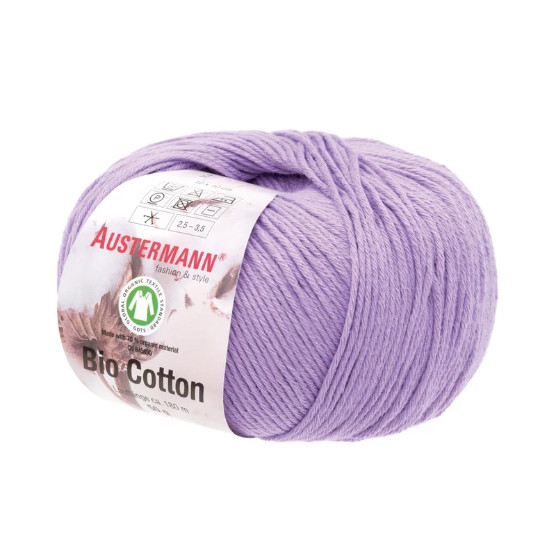 Gots Bio Cotton Uni | 180 M - 50 G | 16 - Flieder