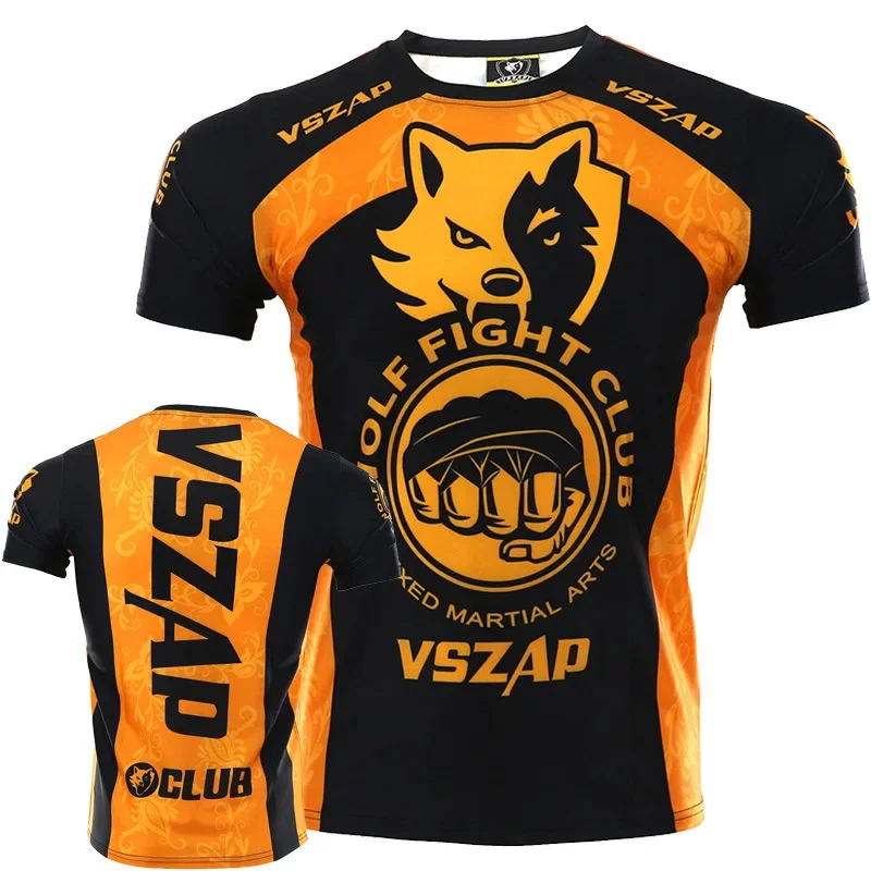 Herren Fashion Muay Thai 3D T-Shirt Rundhals Unisex Sommer Streetwear Kickboxen