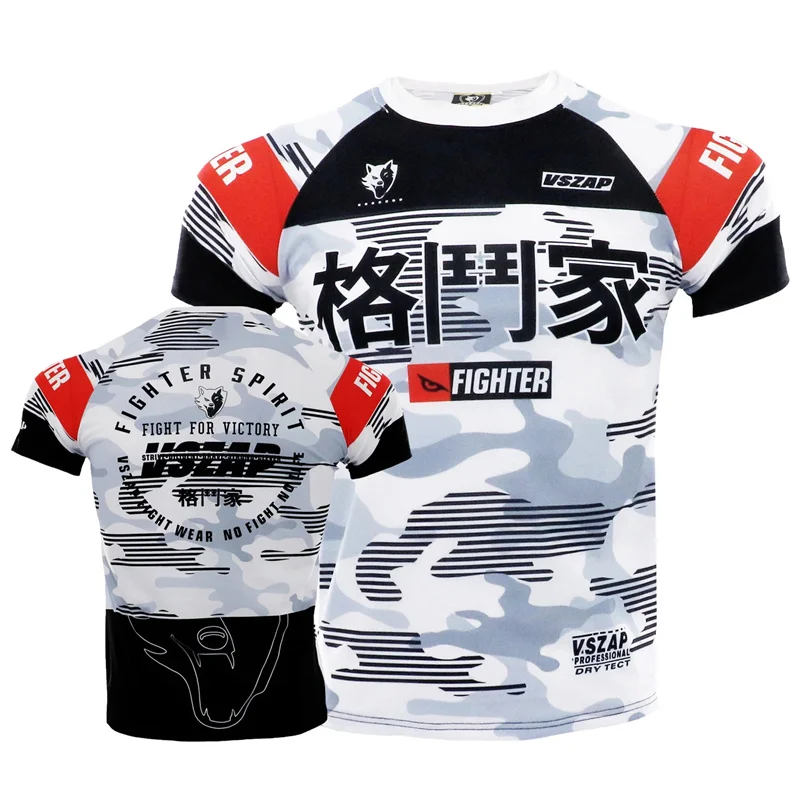 Herren Fashion Muay Thai 3D T-Shirt Rundhals Unisex Sommer Streetwear Kickboxen