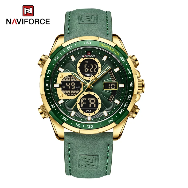 Herren Armbanduhr Gold Edelstahl Quarzuhr LED Uhr Luxus Chronograph Business