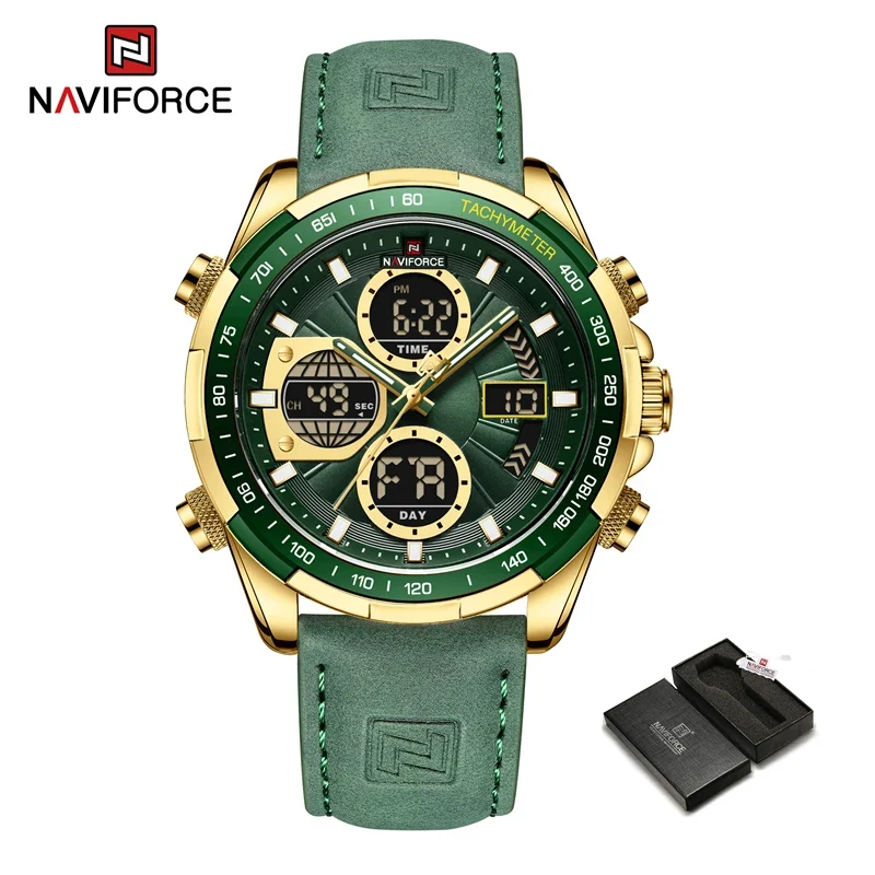 Herren Armbanduhr Gold Edelstahl Quarzuhr LED Uhr Luxus Chronograph Business