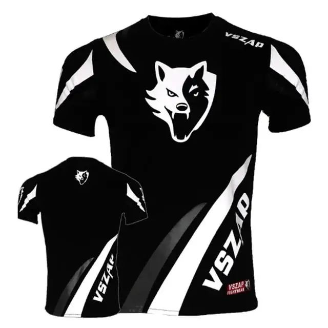 Herren Fashion Muay Thai 3D T-Shirt Rundhals Unisex Sommer Streetwear Kickboxen