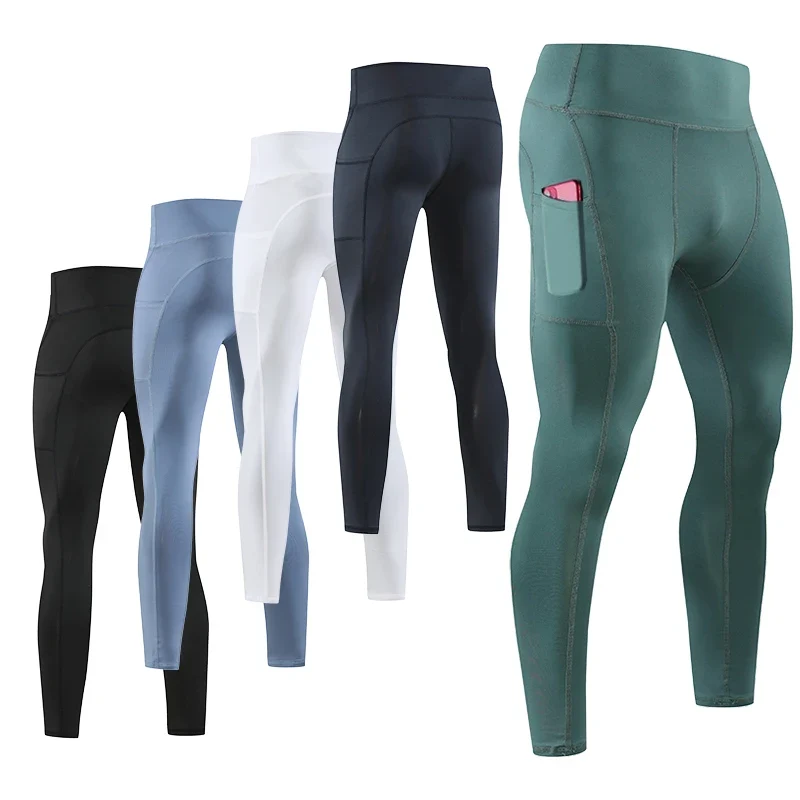 Herren Leggings Sporthose Jogginghose Trainingshose Lauf Hose Kompressionshose