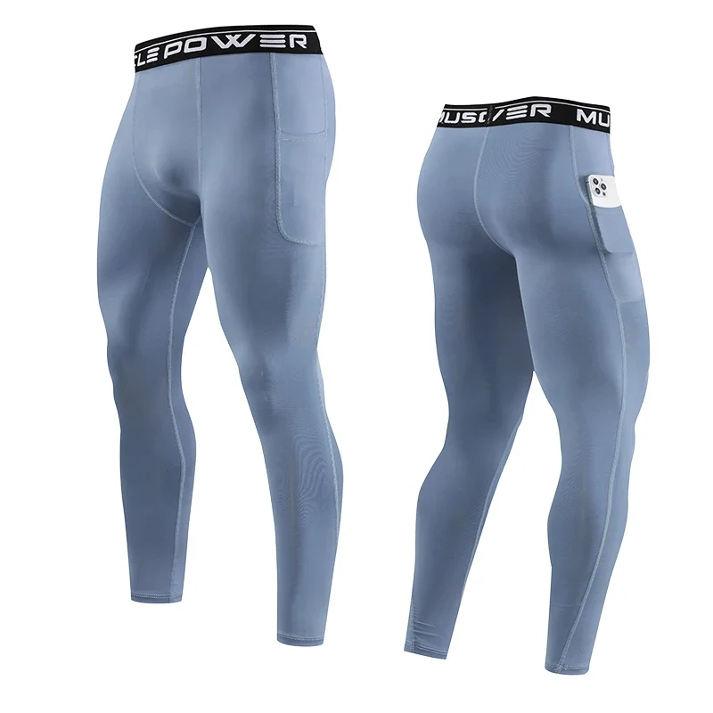 Herren Leggings Sporthose Jogginghose Trainingshose Lauf Hose Kompressionshose